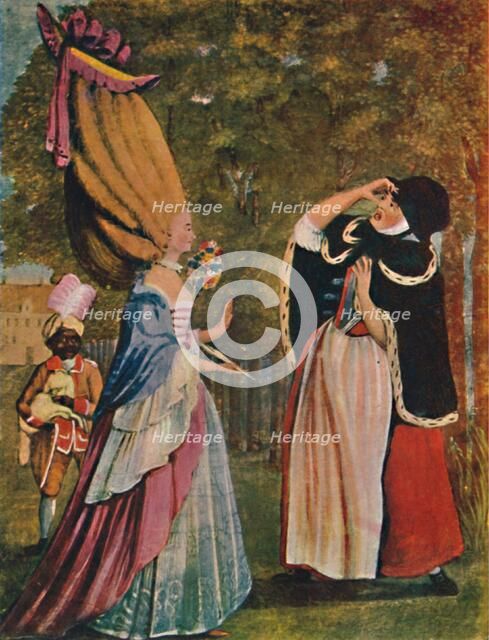 'Be Not Amazed, Dear Mother! It Is Indeed Your Daughter Anne', 18th century (1904). Artist: Unknown.