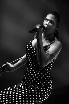 Beth Hart, 2018. Artist: Alan John Ainsworth