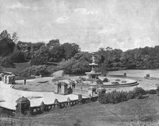 Bethesda Fountain, Central Park, New York, USA, c1900. Creator: Unknown