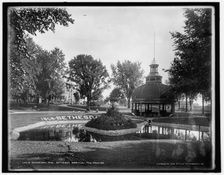 Bethesda Springs, the pavilion, Waukesha, Wis., c1898. Creator: Unknown