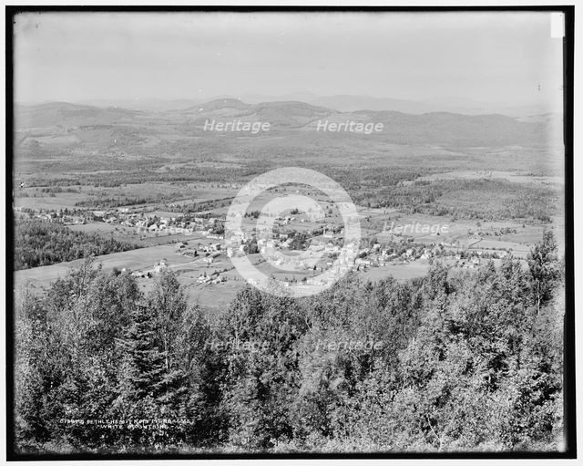 Bethlehem from Mt. Mount Agassiz, White Mountains, c1900. Creator: Unknown.
