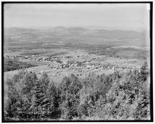 Bethlehem from Mt. Mount Agassiz, White Mountains, c1900. Creator: Unknown