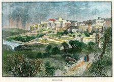 Bethlehem, Palestine, c1885.Artist: J Harmsworth