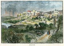 Bethlehem, Palestine, c1885.Artist: J Harmsworth