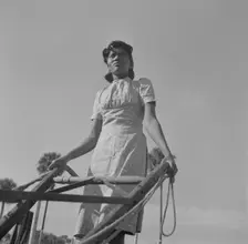 Bethune-Cookman College, Daytona Beach, Florida, 1943. Creator: Gordon Parks