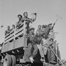 Bethune-Cookman College, Daytona Beach, Florida, 1943. Creator: Gordon Parks