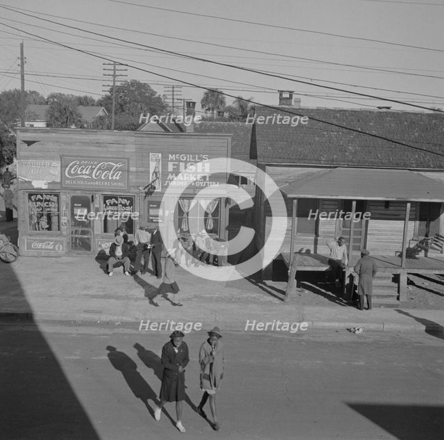 Bethune-Cookman College, Daytona Beach, Florida, 1943. Creator: Gordon Parks.