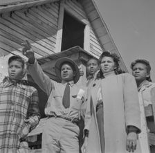 Bethune-Cookman College, Daytona Beach, Florida, 1943. Creator: Gordon Parks