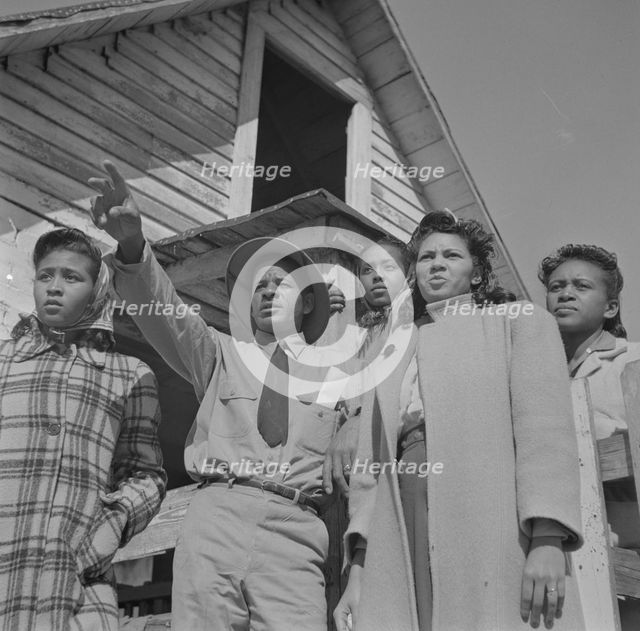 Bethune-Cookman College, Daytona Beach, Florida, 1943. Creator: Gordon Parks.