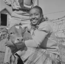 Bethune-Cookman College, Daytona Beach, Florida, 1943. Creator: Gordon Parks