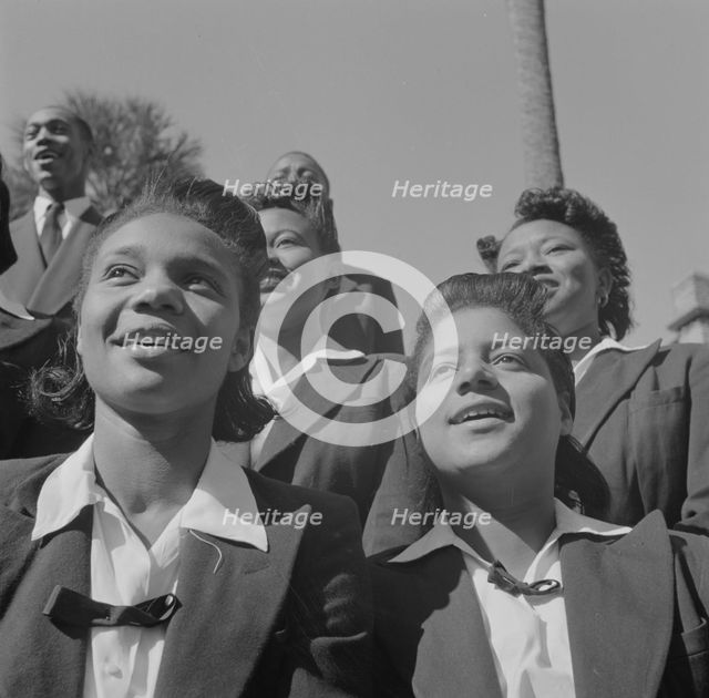 Bethune-Cookman College, Daytona Beach, Florida, 1943. Creator: Gordon Parks.