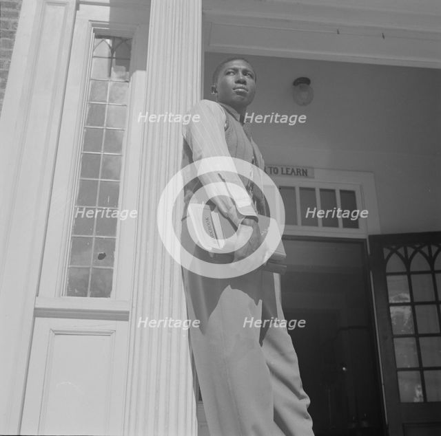 Bethune-Cookman College, Daytona Beach, Florida, 1943. Creator: Gordon Parks.