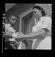 Bethune-Cookman College, Daytona Beach, Florida, 1943. Creator: Gordon Parks