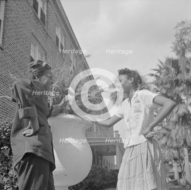 Bethune-Cookman College, Daytona Beach, Florida, 1943. Creator: Gordon Parks.
