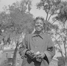 Bethune-Cookman College, Daytona Beach, Florida, 1943. Creator: Gordon Parks