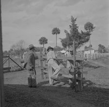 Bethune-Cookman College, Daytona Beach, Florida, 1943. Creator: Gordon Parks