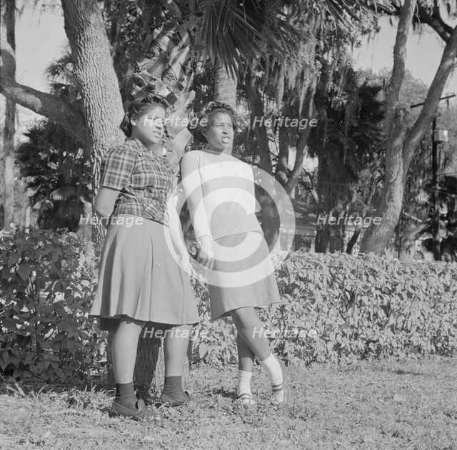 Bethune-Cookman College, Daytona Beach, Florida, 1943. Creator: Gordon Parks.