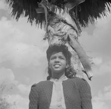 Bethune-Cookman College, Daytona Beach, Florida, 1943. Creator: Gordon Parks
