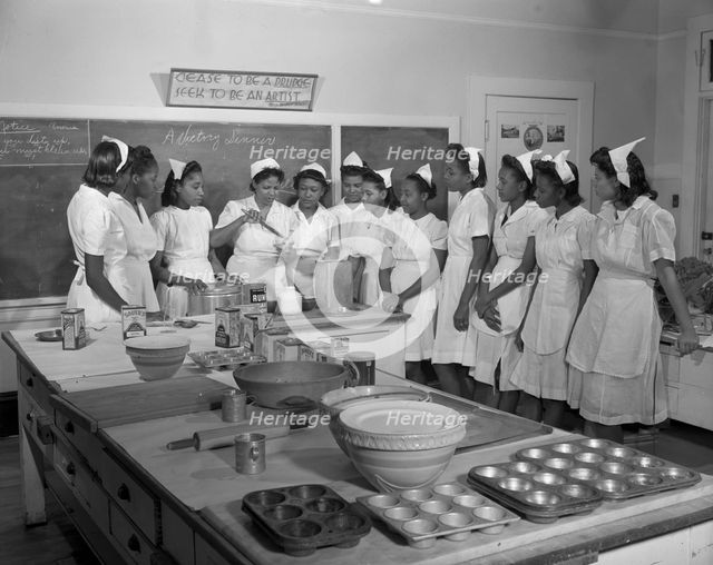 Bethune-Cookman College, Daytona Beach, Florida, 1943. Creator: Gordon Parks.