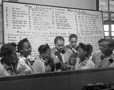 Bethune-Cookman College, Daytona Beach, Florida, 1943. Creator: Gordon Parks