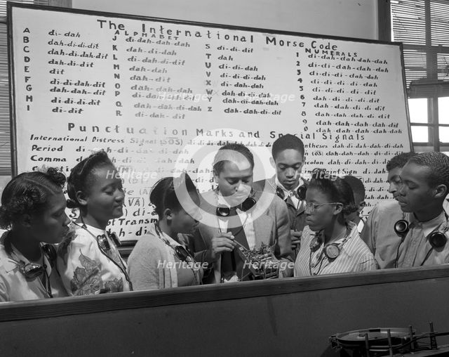 Bethune-Cookman College, Daytona Beach, Florida, 1943. Creator: Gordon Parks.