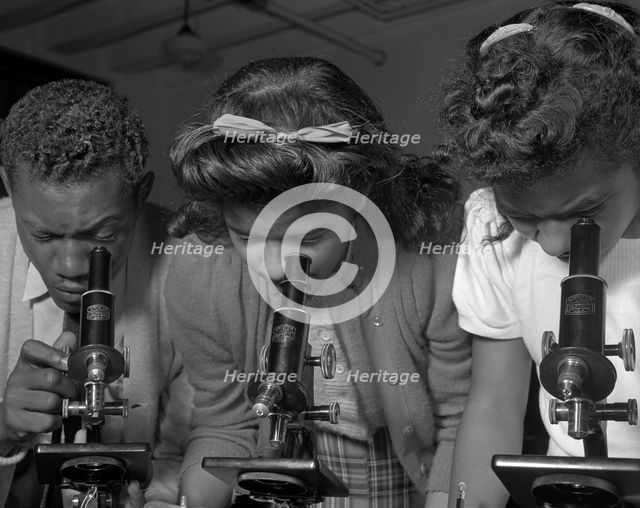 Bethune-Cookman College, Daytona Beach, Florida, 1943. Creator: Gordon Parks.