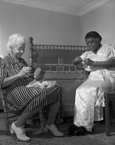 Bethune-Cookman College, Daytona Beach, Florida, 1943. Creator: Gordon Parks