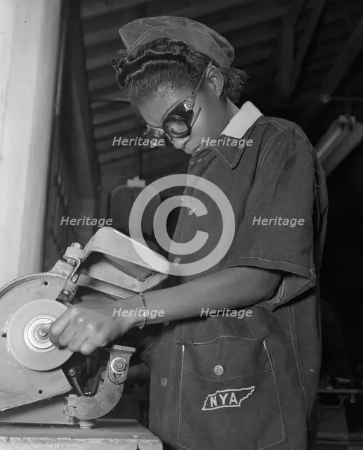Bethune-Cookman College, Daytona Beach, Florida, 1943. Creator: Gordon Parks.