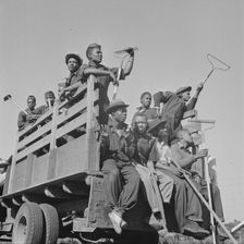 Bethune-Cookman College, Daytona Beach, Florida, 1943. Creator: Gordon Parks