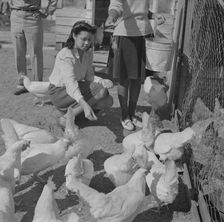 Bethune-Cookman College, Daytona Beach, Florida, 1943. Creator: Gordon Parks
