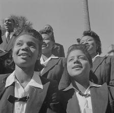 Bethune-Cookman College, Daytona Beach, Florida, 1943. Creator: Gordon Parks