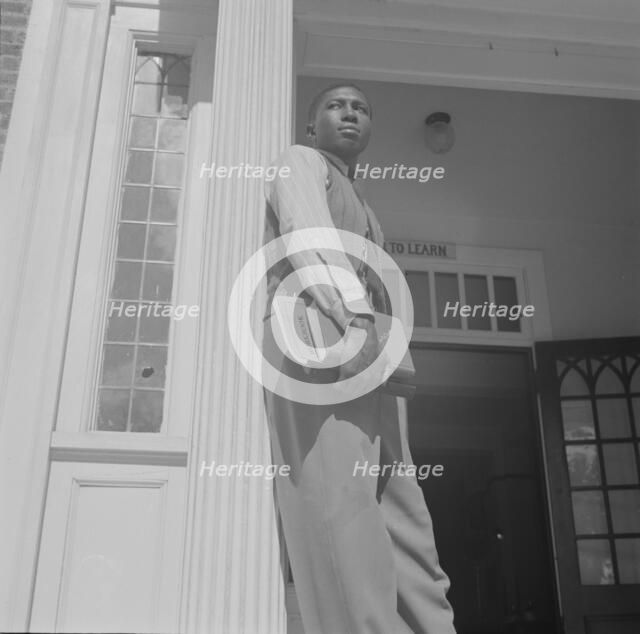 Bethune-Cookman College, Daytona Beach, Florida, 1943. Creator: Gordon Parks.