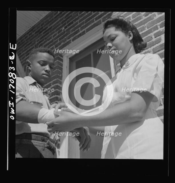 Bethune-Cookman College, Daytona Beach, Florida, 1943. Creator: Gordon Parks.
