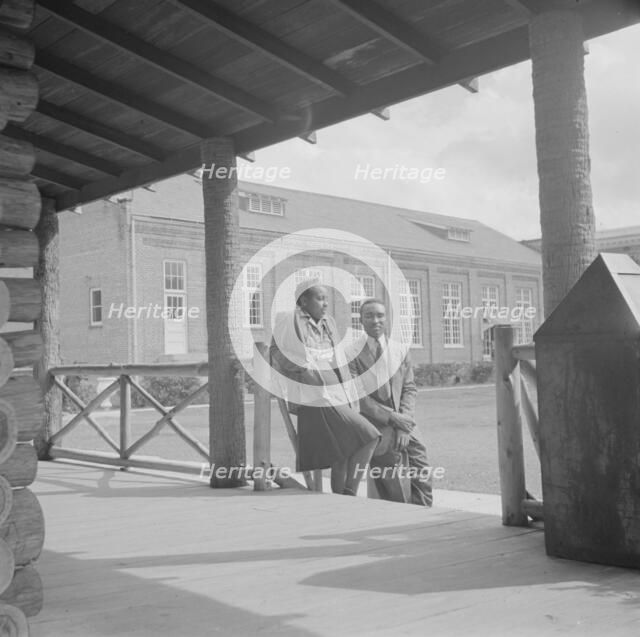 Bethune-Cookman College, Daytona Beach, Florida, 1943. Creator: Gordon Parks.