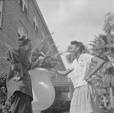 Bethune-Cookman College, Daytona Beach, Florida, 1943. Creator: Gordon Parks
