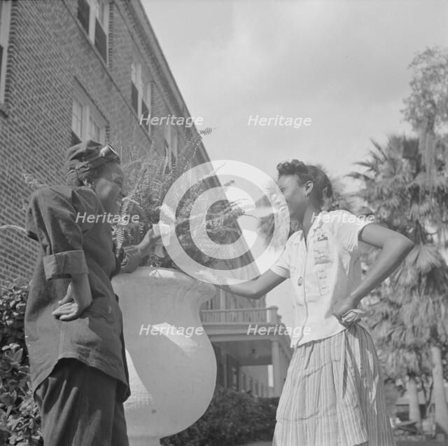 Bethune-Cookman College, Daytona Beach, Florida, 1943. Creator: Gordon Parks.
