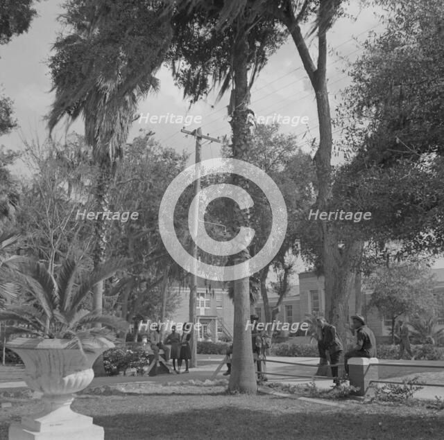 Bethune-Cookman College, Daytona Beach, Florida, 1943. Creator: Gordon Parks.