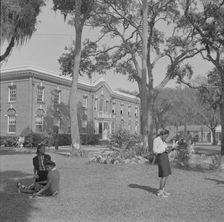 Bethune-Cookman College, Daytona Beach, Florida, 1943. Creator: Gordon Parks