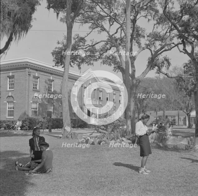 Bethune-Cookman College, Daytona Beach, Florida, 1943. Creator: Gordon Parks.