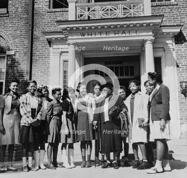 Bethune-Cookman College, Daytona Beach, Florida, 1943. Creator: Gordon Parks.