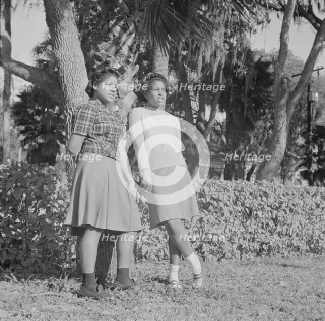 Bethune-Cookman College, Daytona Beach, Florida, 1943. Creator: Gordon Parks.