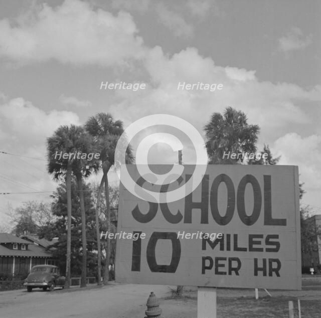 Bethune-Cookman College, Daytona Beach, Florida, 1943. Creator: Gordon Parks.