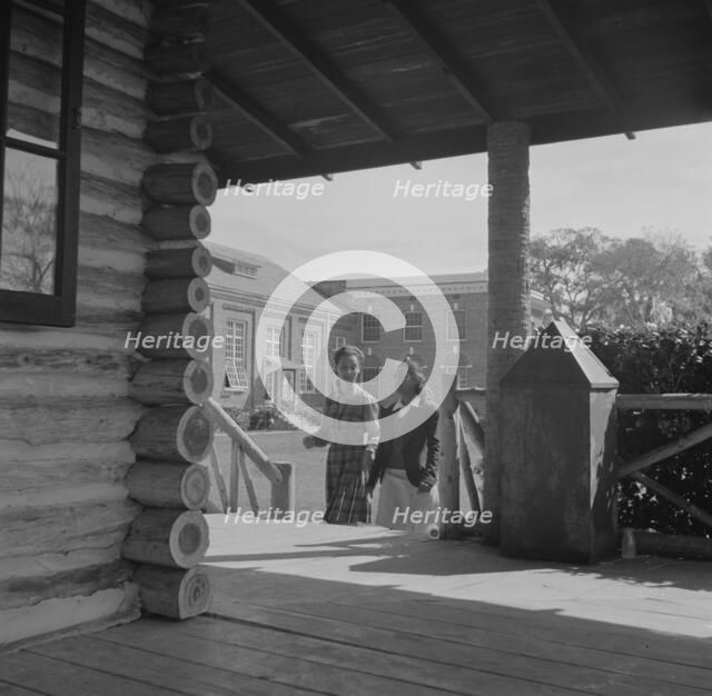 Bethune-Cookman College, Daytona Beach, Florida, 1943. Creator: Gordon Parks.