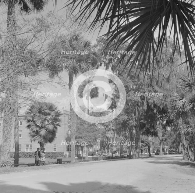 Bethune-Cookman College, Daytona Beach, Florida, 1943. Creator: Gordon Parks.