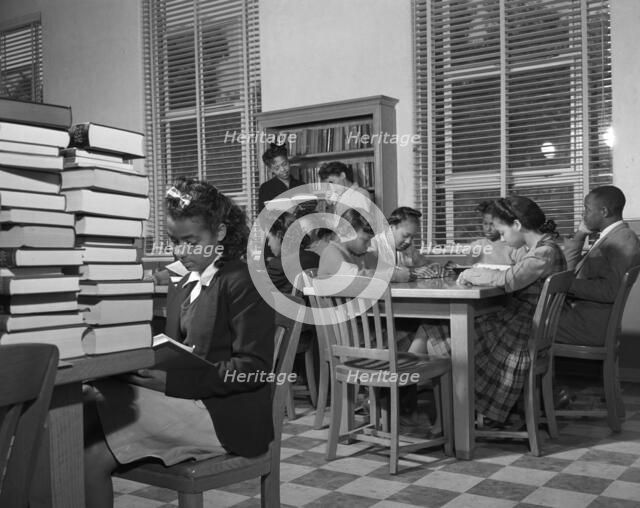 Bethune-Cookman College, Daytona Beach, Florida, 1943. Creator: Gordon Parks.