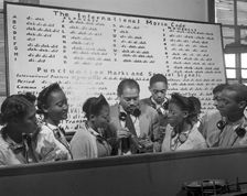Bethune-Cookman College, Daytona Beach, Florida, 1943. Creator: Gordon Parks