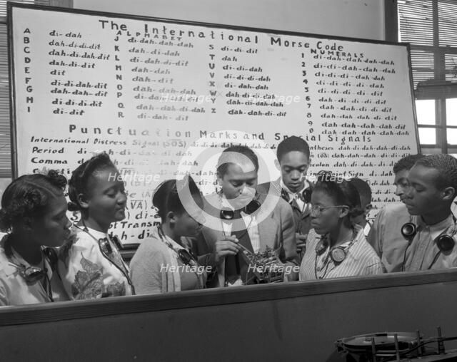 Bethune-Cookman College, Daytona Beach, Florida, 1943. Creator: Gordon Parks.