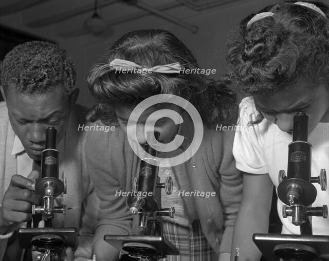 Bethune-Cookman College, Daytona Beach, Florida, 1943. Creator: Gordon Parks.