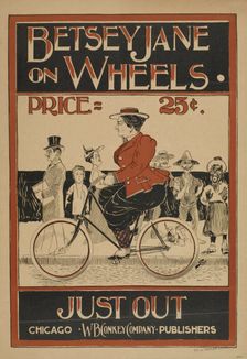 Betsy Jane on wheels, c1895 - 1911. Creator: Unknown