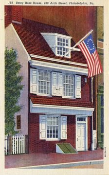 Betsy Ross House, 239 Arch Street, Philadelphia, Pennsylvania, USA, 1937